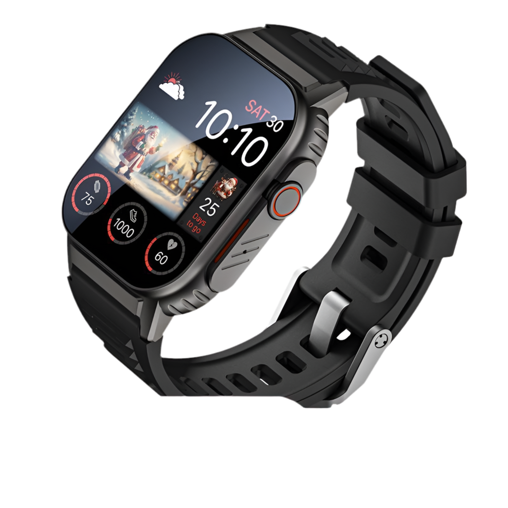 Military-Grade Smartwatch for Fitness & Health with Bluetooth Calling