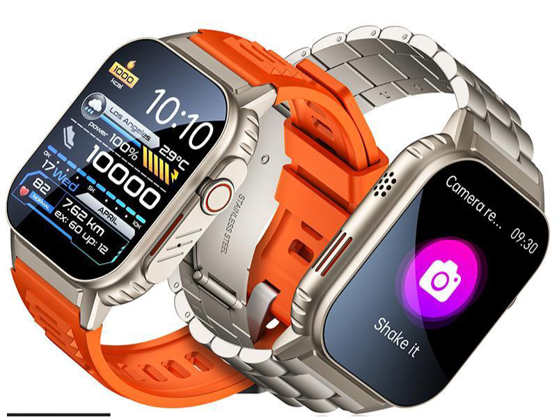 Military-Grade Smartwatch for Fitness & Health with Bluetooth Calling