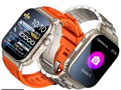 Military-Grade Smartwatch for Fitness & Health with Bluetooth Calling