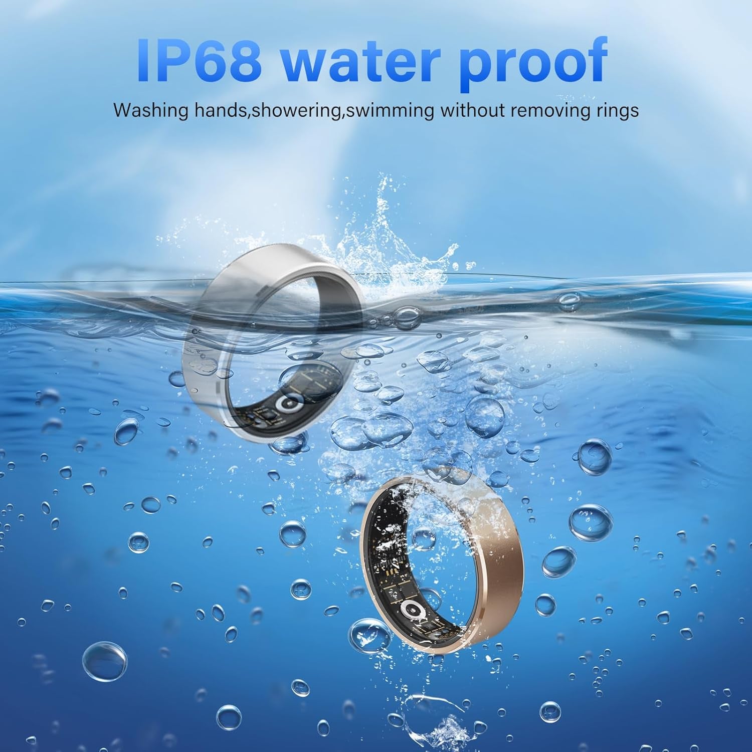 Smart Ring Fitness Tracker Ring